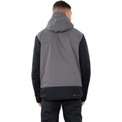 Obermeyer Men's Grommet Jacket -Patagonia Store fw23 obermeyer mensgrommetjacket coal 2