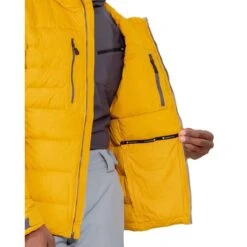 Obermeyer Men's Klaus Down Hoody 17 Obermeyer Men's Klaus Down Hoody -Patagonia Store fw23 obermeyer mensklausdownhoody goldenhour 5