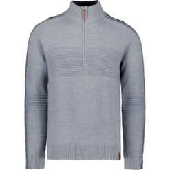 Obermeyer Men's Vince ½ Zip Sweater 5 Obermeyer Men's Vince ½ Zip Sweater -Patagonia Store fw23 obermeyer mensvincehalfzipsweater shale 3