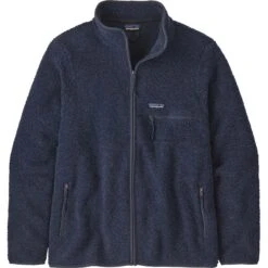 Patagonia Men's Reclaimed Fleece Jacket 7 Patagonia Men's Reclaimed Fleece Jacket -Patagonia Store fw23 patagonia mensreclaimedfleecejacket smolderblue 3