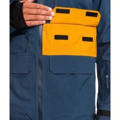 Quiksilver Men's Black Alder Stretch GTX Jacket -Patagonia Store fw23 quiksilver mensblackalderstetchgtxjacket insigniablue 5