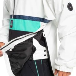 Quiksilver Men's Steeze Jacket -Patagonia Store fw23 quiksilver menssteezejacket snowwhite 3