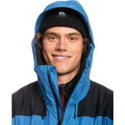Quiksilver Men's T Rice Gore Infinium Jacket -Patagonia Store fw23 quiksilver menstricegoreinfiniumjacket brightcobalt 3