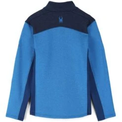 Spyder Men's Encore Half Zip Fleece Jacket -Patagonia Store fw23 spyder mensencorehalfzipfleecejacket collegiate 2