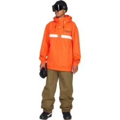 Volcom Longo Pullover -Patagonia Store fw23 volcom menslongopullover orangeshock 3