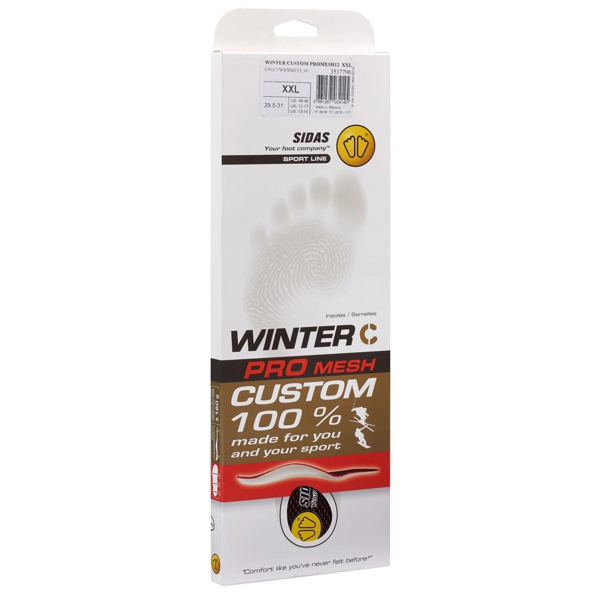 Sidas Winter Custom Pro Mesh Footbeds 2 Sidas Winter Custom Pro Mesh Footbeds - Image 2
