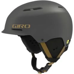 Giro Trig MIPS Helmet -Patagonia Store giro trig mips snow helmet metallic coal tan hero