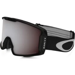 Oakley Prizm Line Miner XL Goggle -Patagonia Store main oo7070 01 line miner snow matte black prizm black iridium 001 print