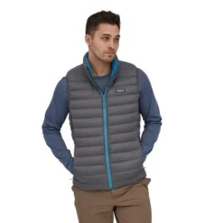 Patagonia Men's Down Sweater Vest -Patagonia Store pat 84623 forge grey model1