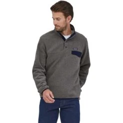 Patagonia Men's LW Synch Snap-T P/O -Patagonia Store wbf2223 25551 nkl tm1